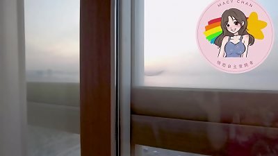 Hong Kong AV Hong Kong Macy Chan glamour Autonomous Practitioner Cantonese AV Multiplayer World Championship Winter enjoy In Korea EP3 Lazy morning Wake up with the caress of love Lazy morning