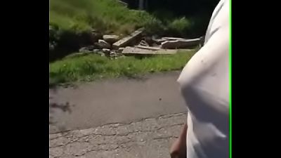 V&iacute;deo Callejero tetona veterana LustyGolden